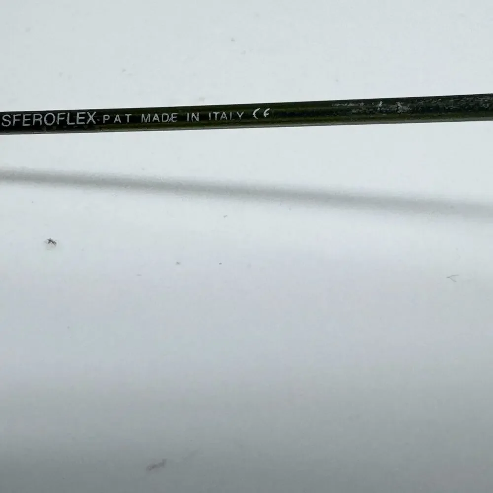 Sferoflex Eyeglasses Frames Green 2104 256‎ 51-20-135 Half Rim H17749